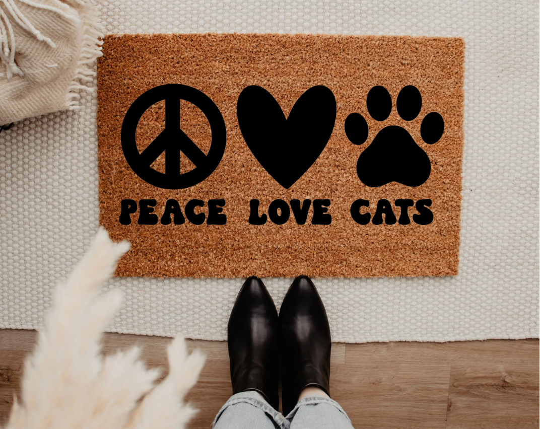 Peace Love Cats